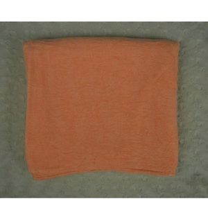 Tula Orange Bouquet Petal Baby Swaddle Blanket Floral Flower Viscose Bamboo